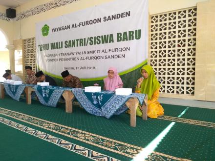 Pertemuan Wali Santri PP. Al-Furqon sanden